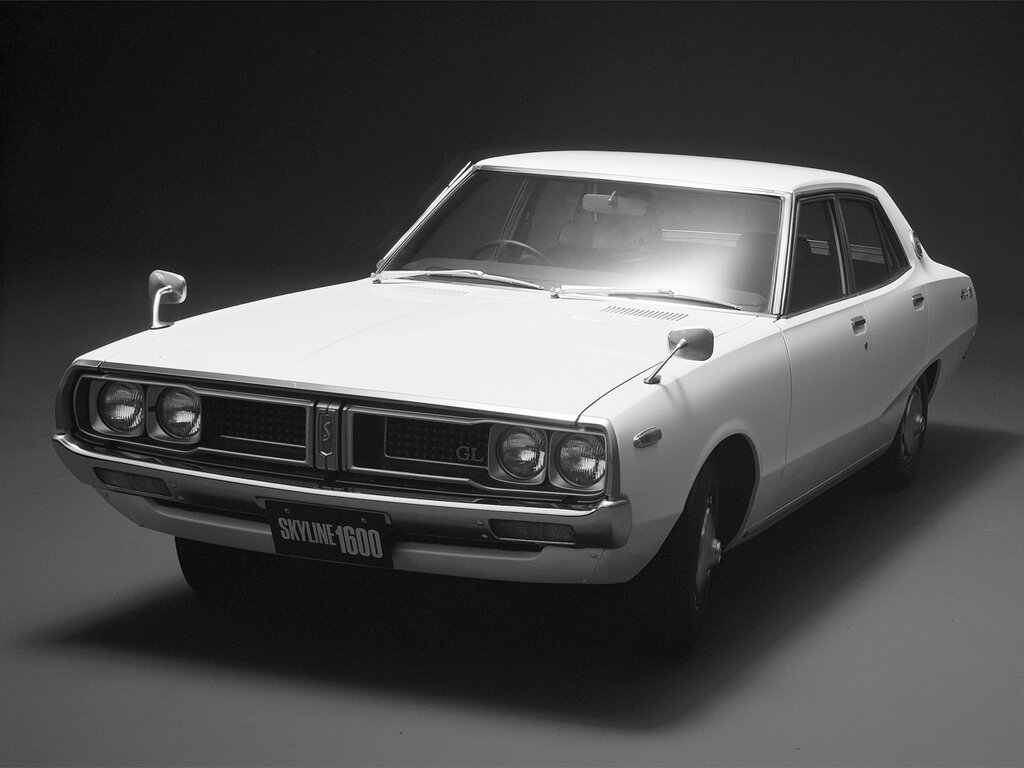 Nissan Skyline (BC110, HC110) 4 поколение, рестайлинг, седан (10.1975 - 07.1977)